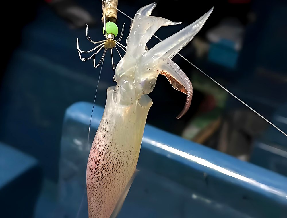 夜钓鱿鱼特色体验